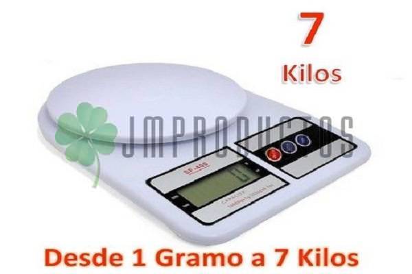 Balanza Pesa Digital Ideal Cocina, Comercio 1g - 7kg Preciso - Imagen 2