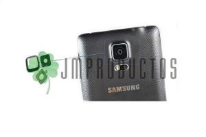 Mica De Cámara Y Bisel Para Samsung Galaxy Note 4