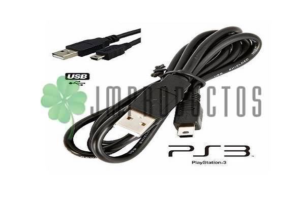 Cable Usb A Mini Usb 5 Pines, Playstation 3, Psp, Mp3 Camara