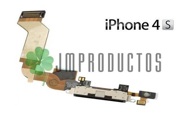Flex De Carga Iphone 4s Sincronizacion, Microfono, Dock