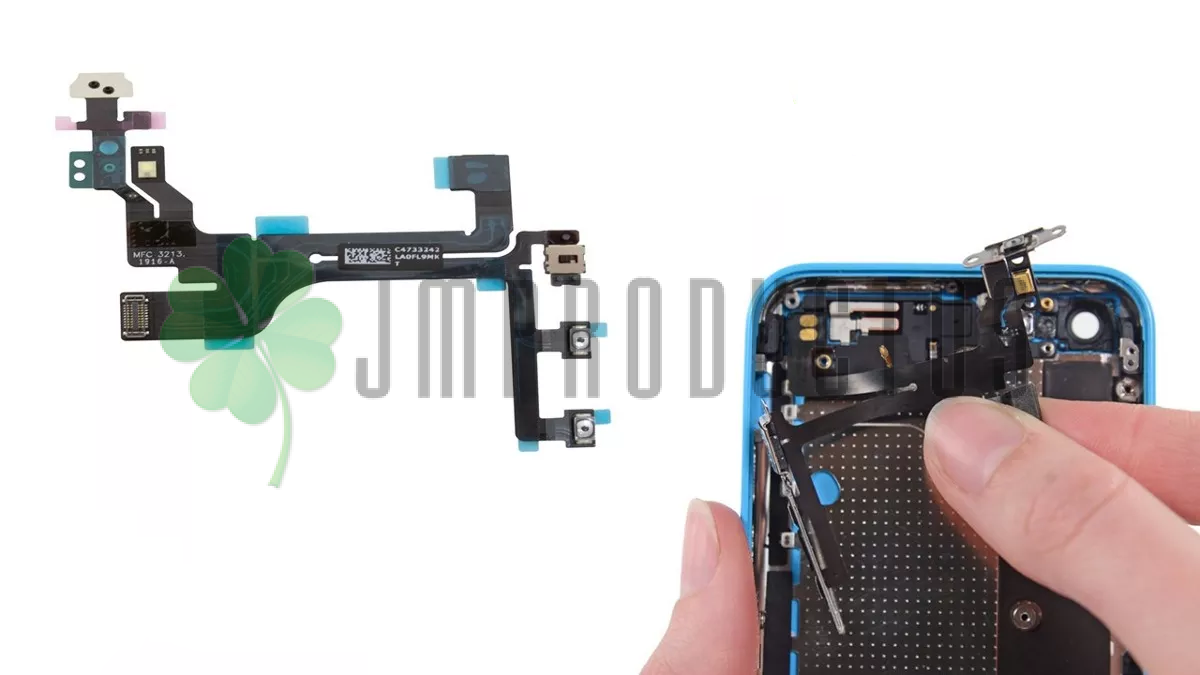 Flex De Volumen Y Boton Power De On / Off Para Iphone 5c