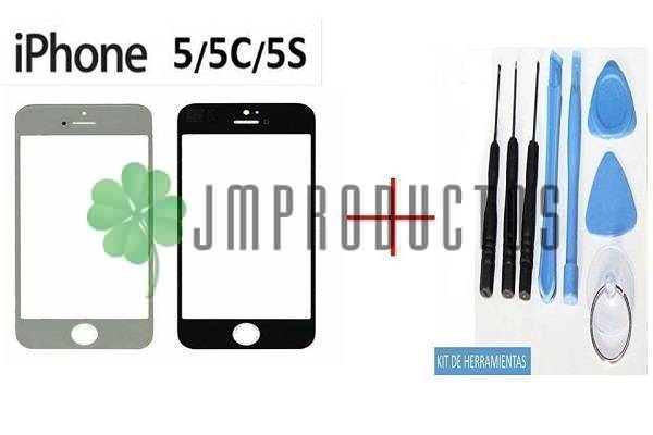 Pantalla Cristal Glass Iphone 5 5s 5c Original + Kit Desarme - Imagen 2