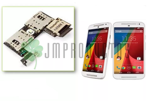 Flex Lector De Sim Y Micro Sd Moto G2 2da Gen. Xt1063 Xt1064