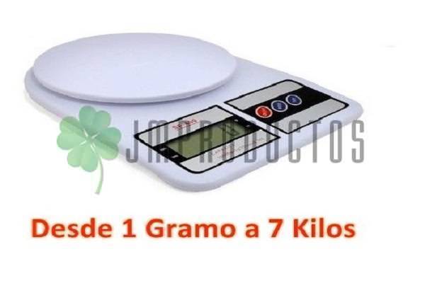 Balanza Pesa Digital Ideal Cocina, Comercio 1g - 7kg Preciso - Imagen 6