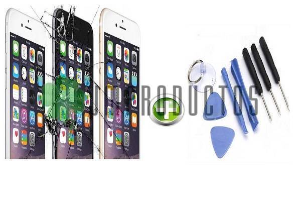 Pantalla Cristal Glass Iphone 6 6s 6 Plus Original + Kit de Desarme