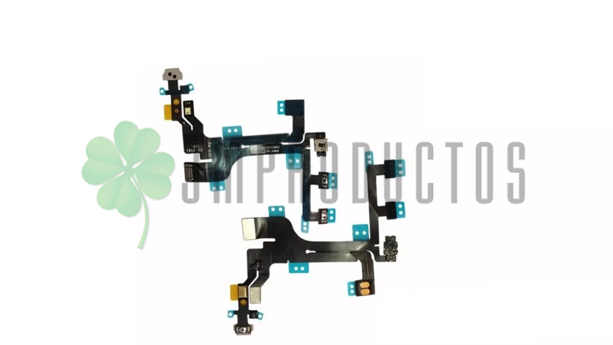Flex De Volumen Y Boton Power De On / Off Para Iphone 5c - Imagen 2