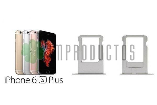 Bandeja Porta Nano Sim Para Iphone 6s Plus Gold Silver Grey