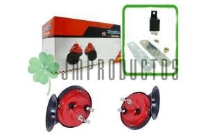 Kit Bocina Doble Caracol, Auto, Camioneta 12v Alto Sonido