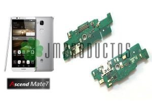 Flex De Carga Huawei Ascend Mate 7 Dock Datos Microfono Usb