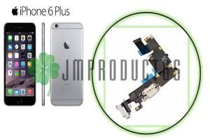 Flex De Carga Iphone 6 Plus, Jack Audio Y Microfono Conector