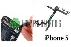 Flex Encendido Iphone 5 Botones Volumen Microfono Power Off