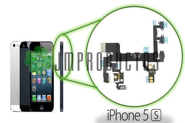 Flex Encendido Iphone 5s Botones Volumen Microfono Power Off
