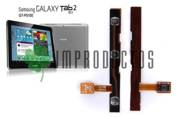 Flex Encendido Volumen Samsung Galaxy Tab 2