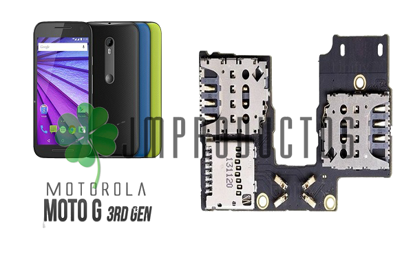 Flex Lector Sim / Sd, Para Motorola G3 Tercera Generación