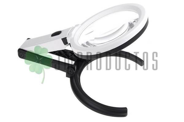 Lupa De 90mm Con Soporte De 10 Led - Imagen 2
