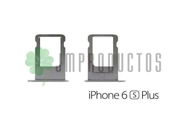 Bandeja Porta Nano Sim Para Iphone 6s Plus Gold Silver Grey - Imagen 2