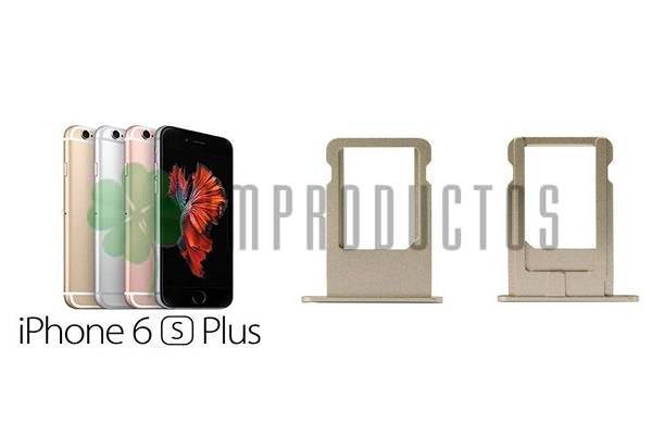 Bandeja Porta Nano Sim Para Iphone 6s Plus Gold Silver Grey - Imagen 3