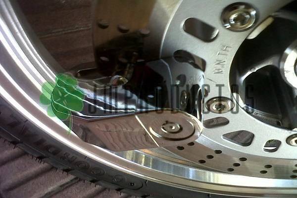Candado Freno Disco Con Alarma 125db Para Motos Scooter Bici - Imagen 3