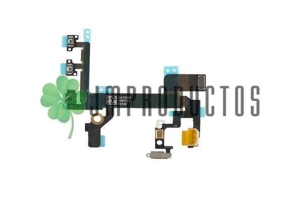 Flex Encendido Iphone 5s Botones Volumen Microfono Power Off - Imagen 3