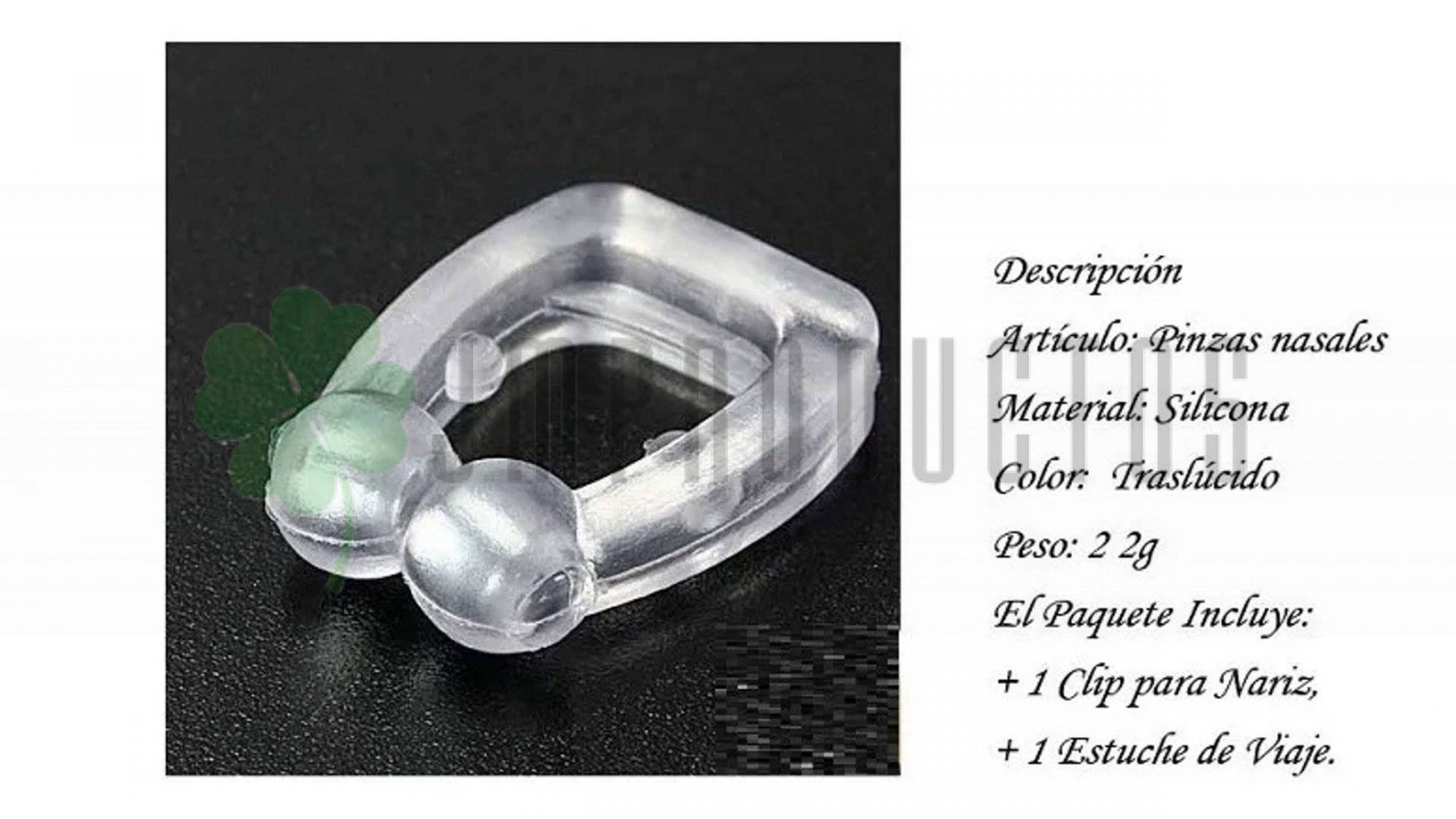 Pack 3 Clip Biomagnetico Antironquido Unisex Nose Clip Full - Imagen 3