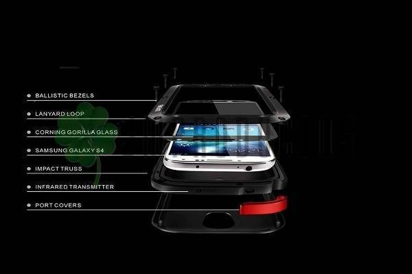 Carcasa Galaxy S4 Extreme Tipo Lunatik Love Mei - Imagen 4