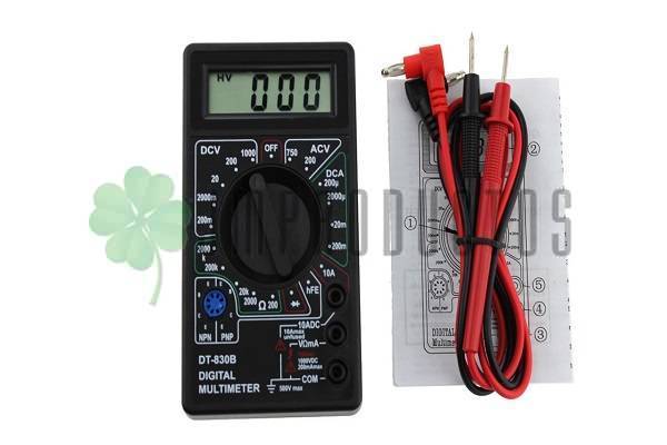 Tester Dt-830b Digital Multimetro Portatil Dt-830b - Imagen 2