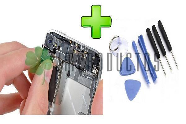 Camara Trasera Iphone 4 4g + Kit De Herramientas Desarme - Imagen 5