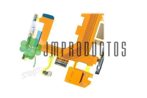 Flex Encendido Sony Xperia Z2, Botón Micrófono, Vibrador - Imagen 5