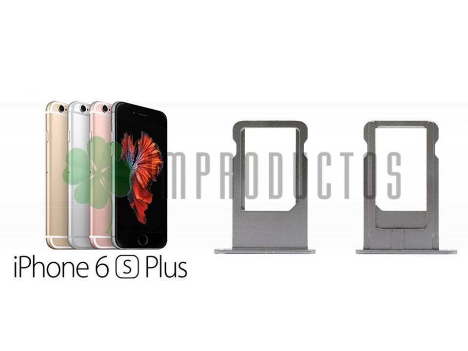 Bandeja Porta Nano Sim Para Iphone 6s Plus Gold Silver Grey - Imagen 6