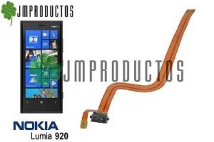 Flex De Carga Nokia Lumia 920, Jack Audio Y Microfono