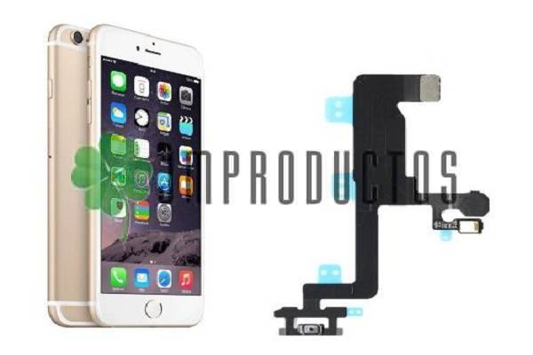 Flex De Encendido Y Apagado Flash Y Micrófono Iphone 6 Plus