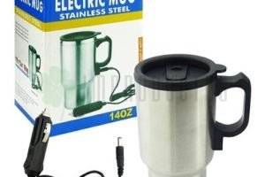 Vaso Tazon Termo Electrico Calentador Auto 12v Cafe Te Mate