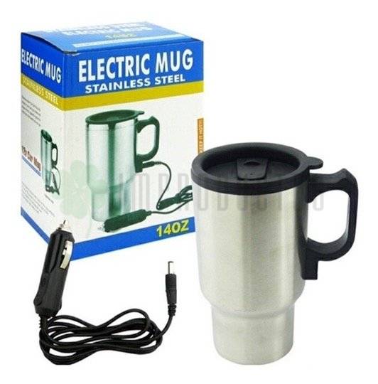Vaso Tazon Termo Electrico Calentador Auto 12v Cafe Te Mate