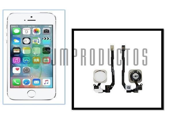 Botón Home Iphone Se, Flex Completo Sensor Touch Id