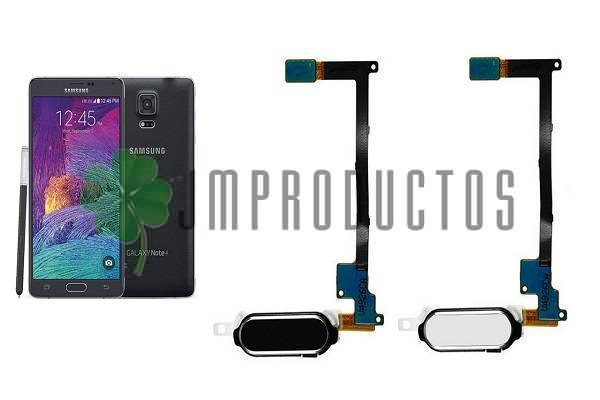 Boton Home Samsung Galaxy Note 4, Huella Digital Volver Menu