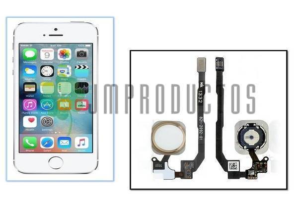 Botón Home Iphone Se, Flex Completo Sensor Touch Id - Imagen 5