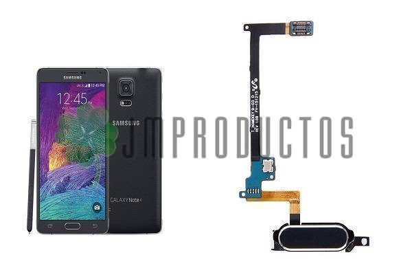 Boton Home Samsung Galaxy Note 4, Huella Digital Volver Menu - Imagen 2