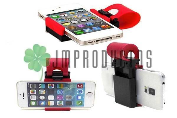 Soporte Volante Auto Universal Silicona Gps Android Iphone - Imagen 5