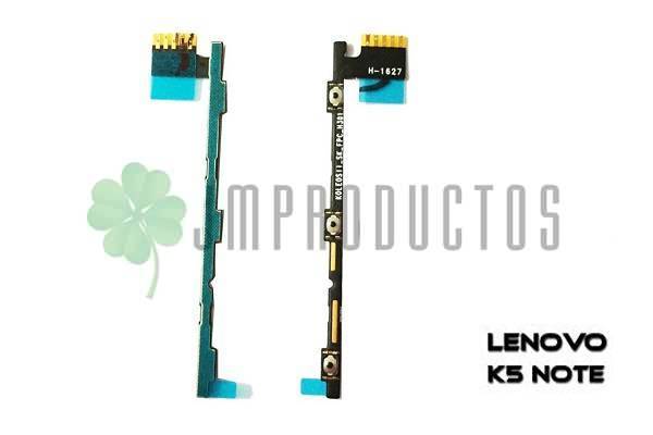 Flex Lenovo K5 Note Botones Volumen Y Encendido K5 2t38 - Imagen 6