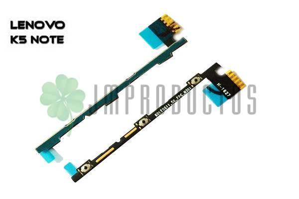 Flex Lenovo K5 Note Botones Volumen Y Encendido K5 2t38 - Imagen 7