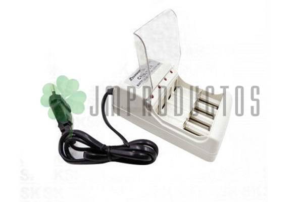 Cargador Pilas Recargables Aa Aaa Led Indicador - Imagen 3