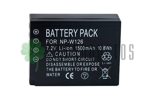 Batería Np-w126 Fujifilm Finepix Hs30exr Hs33exr 1500 Mah