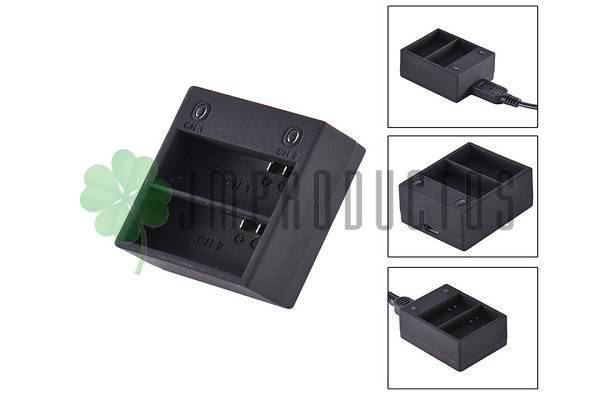 Cargador De Bateria Gopro Hero 3 3+ Plus Doble Ahdbt-301 302 - Imagen 3