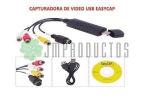 Capturadora De Video Usb Easycap Vhs Xbox Win Xp/7 Ps3 Ps4