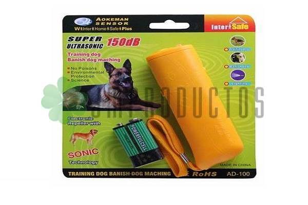 Repelente Adiestrador Ultrasonido Entrenador Ahuyenta Perros