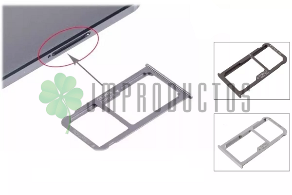Bandeja Huawei Mate 8 Nano Sim Y Micro Sd - Imagen 4