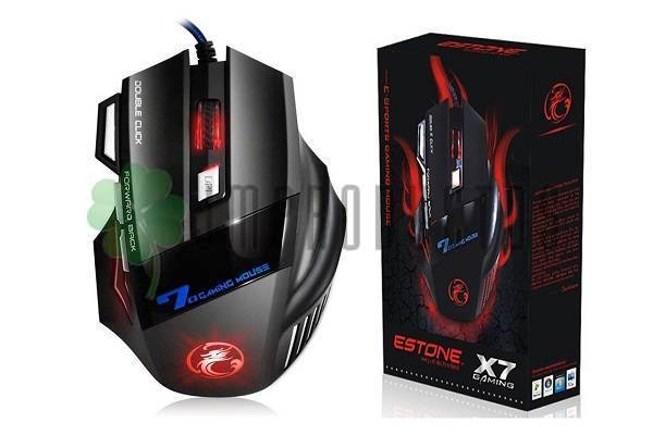Mouse Gamer Estone Modelo X7 Gaming E-sports 7d