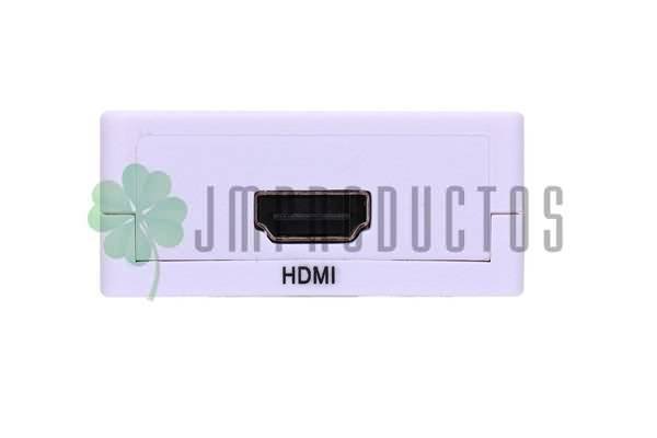 Convertidor Vga A Hdmi 1080p Con Audio Vga2hdmi Conversor - Imagen 7