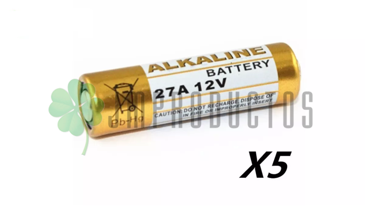 Batería 27a L828 G27a Mn27 L828 El812 12 Volts pack X5 Pilas - Imagen 2