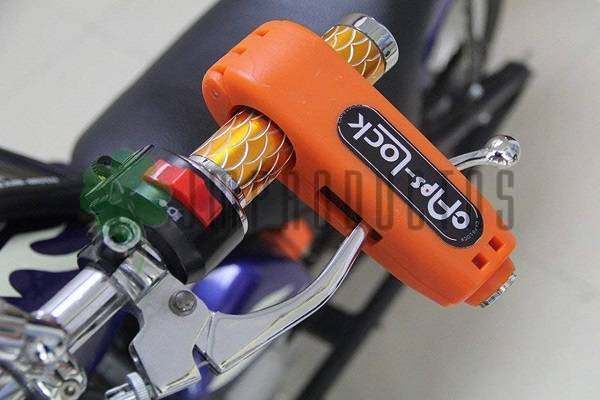 Candado De Seguridad De Moto Atvs Scooter Freno Y Puño - Imagen 10
